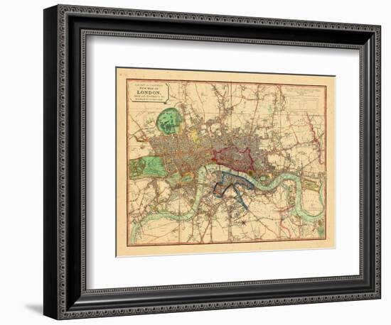 1818, London, United Kingdom-null-Framed Giclee Print