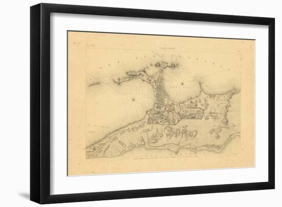 1823, Alexandie, Egypt-null-Framed Giclee Print