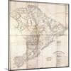1825, Charleston District surveyed 1820, South Carolina, United States-null-Mounted Giclee Print