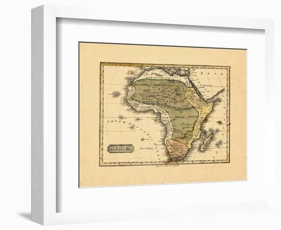 1828, Africa-null-Framed Giclee Print