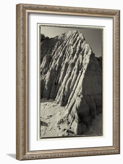 1828 Badlands B&W-Gordon Semmens-Framed Photographic Print