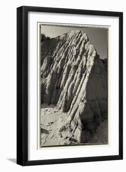 1828 Badlands B&W-Gordon Semmens-Framed Photographic Print