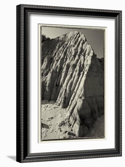 1828 Badlands B&W-Gordon Semmens-Framed Photographic Print