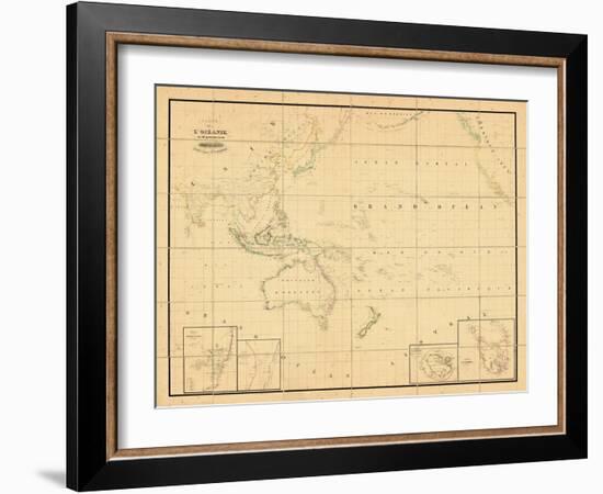 1831, Indonesia, Malaysia, Philippines, Oceania-null-Framed Giclee Print