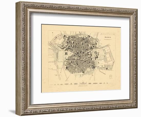 1831, Madrid, Spain-null-Framed Giclee Print