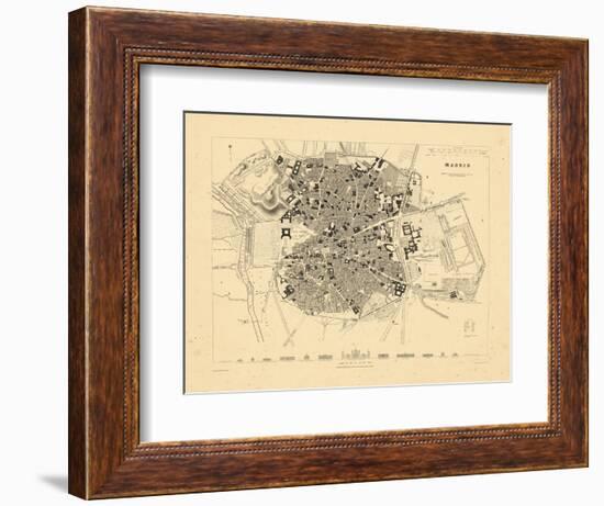 1831, Madrid, Spain-null-Framed Giclee Print