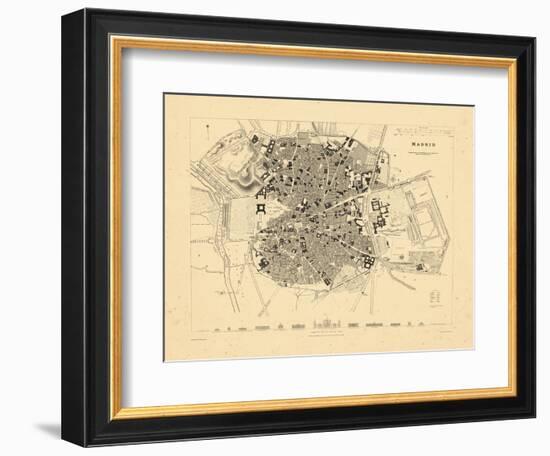 1831, Madrid, Spain-null-Framed Giclee Print