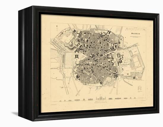 1831, Madrid, Spain-null-Framed Premier Image Canvas