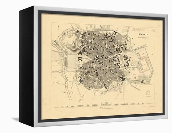 1831, Madrid, Spain-null-Framed Premier Image Canvas