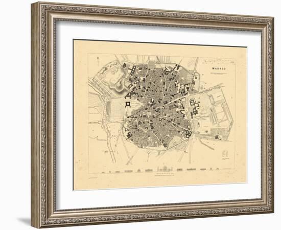 1831, Madrid, Spain-null-Framed Giclee Print