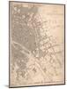 1833 Paris Map-N. Harbick-Mounted Art Print