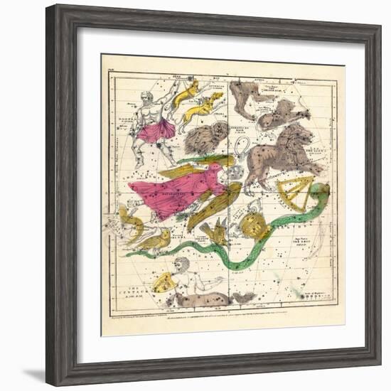 1835, Constellations April - June-null-Framed Giclee Print