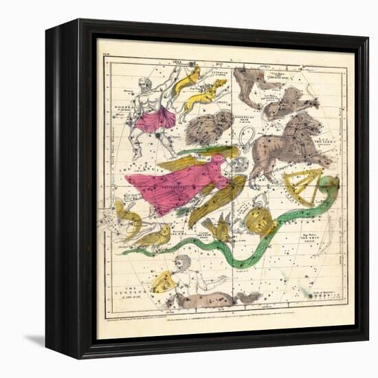 1835, Constellations April - June-null-Framed Premier Image Canvas