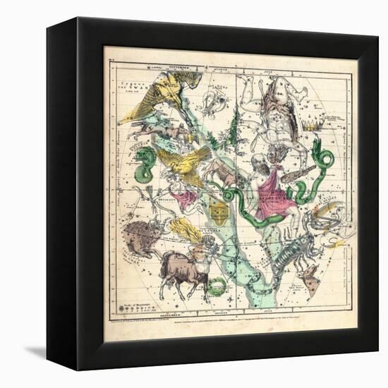 1835, Constellations July - September-null-Framed Premier Image Canvas