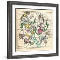 1835, Constellations July - September-null-Framed Giclee Print