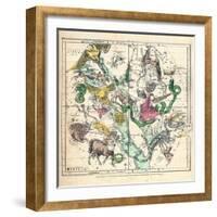 1835, Constellations July - September-null-Framed Giclee Print