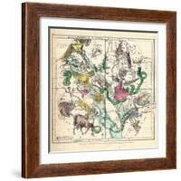 1835, Constellations July - September-null-Framed Giclee Print