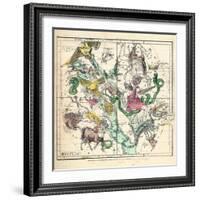 1835, Constellations July - September-null-Framed Giclee Print