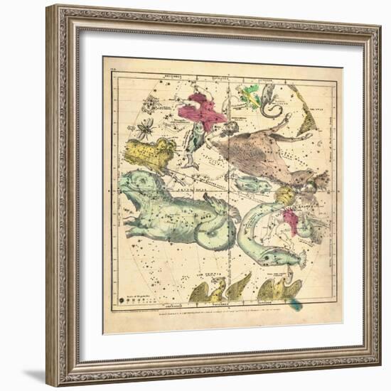 1835, Constellations October - December-null-Framed Giclee Print