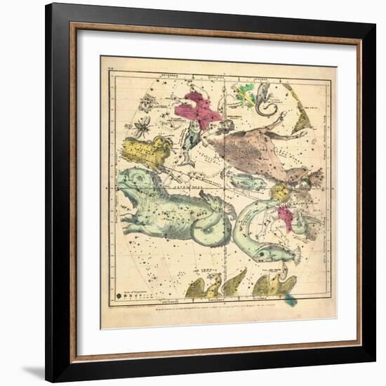 1835, Constellations October - December-null-Framed Giclee Print