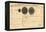 1835, Solar System - Magnitudes and Distance-null-Framed Premier Image Canvas