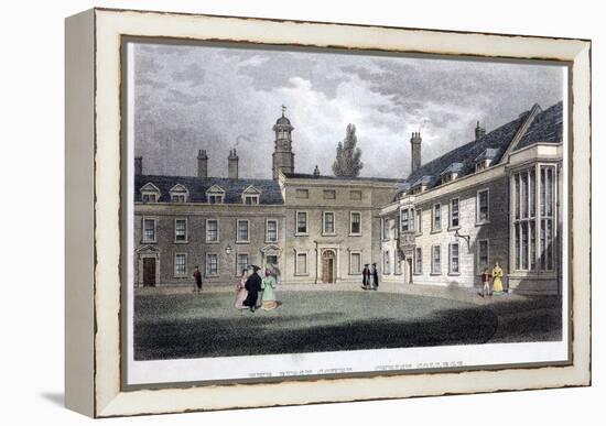 1838 Darwin's Christ's College Rooms-Paul Stewart-Framed Premier Image Canvas