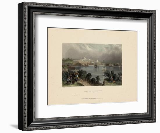 1840, Baltimore 1840, Maryland, United States-null-Framed Giclee Print