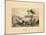 1840, Columbia Bridge View of Susquehanna, Pennsylvania, United States-null-Mounted Giclee Print