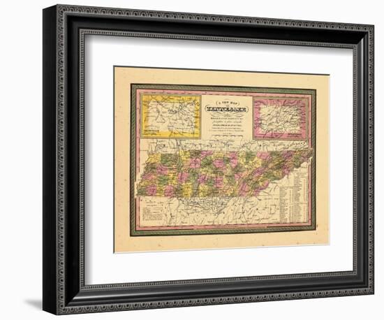 1846, Tennessee-null-Framed Giclee Print