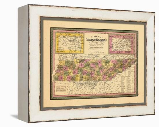 1846, Tennessee-null-Framed Premier Image Canvas