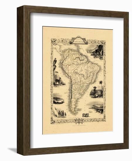 1848, South America-null-Framed Giclee Print