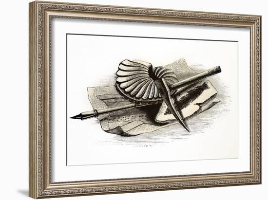 1851 Simple Tools of Victorian Geology-Paul Stewart-Framed Photographic Print