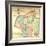 1856, Braintree Wall Map, Massachusetts, United States-null-Framed Giclee Print