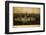 1857 Panoramic View of Washington D.C. with the New Dome of the Capitol, Looking East-null-Framed Photo