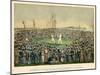1860, Boxing Match International Contest Between Heenan and Sayers at Farnborough-null-Mounted Giclee Print