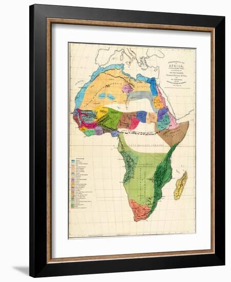 1861, Africa, Africa-null-Framed Giclee Print