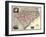 1861, North Carolina and South Carolina State Map, North Carolina, United States-null-Framed Giclee Print
