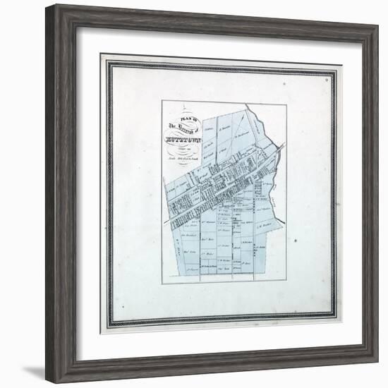 1862, Kutztown, Pennsylvania, United States-null-Framed Giclee Print