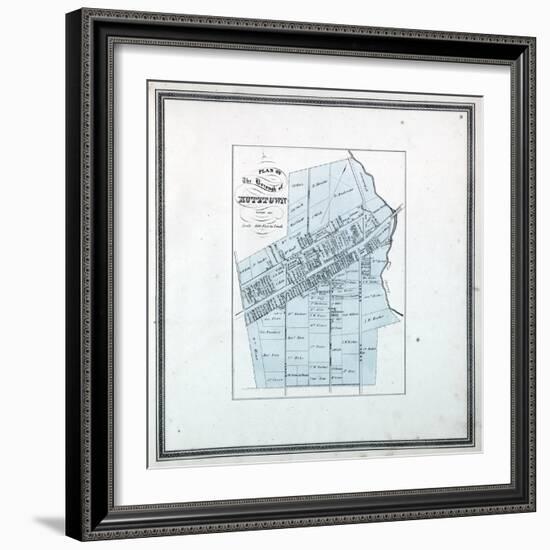 1862, Kutztown, Pennsylvania, United States-null-Framed Giclee Print