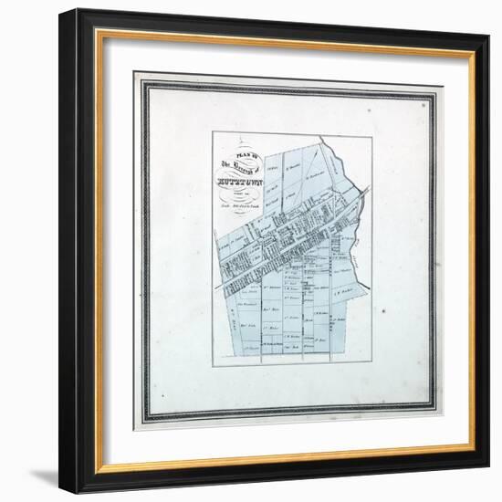 1862, Kutztown, Pennsylvania, United States-null-Framed Giclee Print