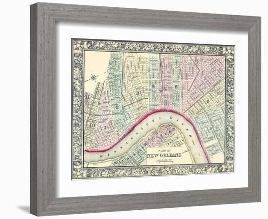 1864, Louisiana, New Orleans-null-Framed Giclee Print