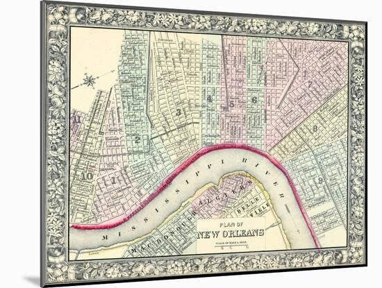 1864, Louisiana, New Orleans-null-Mounted Giclee Print