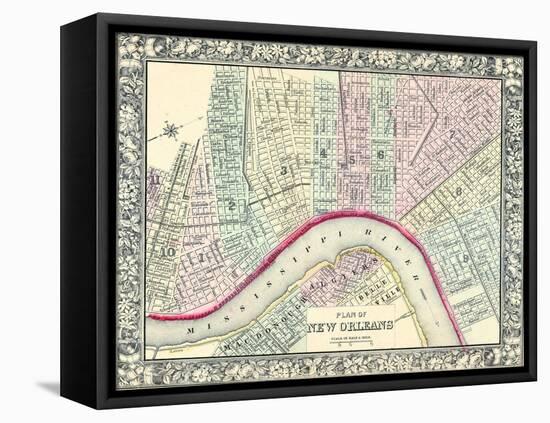 1864, Louisiana, New Orleans-null-Framed Premier Image Canvas