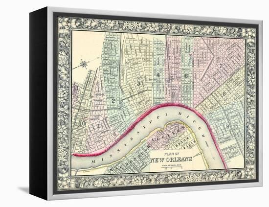 1864, Louisiana, New Orleans-null-Framed Premier Image Canvas