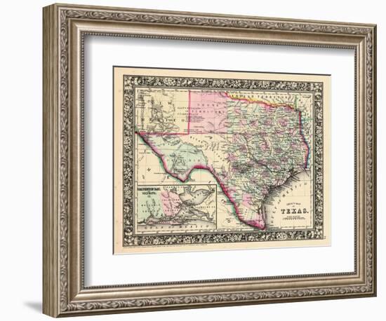 1864, Texas Mitchell Plate, Texas, United States-null-Framed Giclee Print