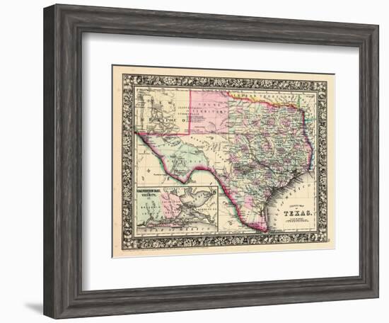 1864, Texas Mitchell Plate, Texas, United States-null-Framed Giclee Print