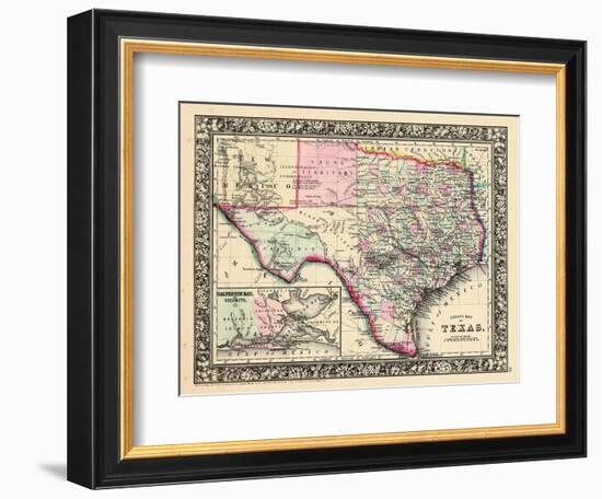 1864, Texas Mitchell Plate, Texas, United States-null-Framed Giclee Print
