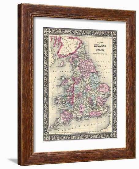 1864, United Kingdom, Europe, England and Wales-null-Framed Giclee Print