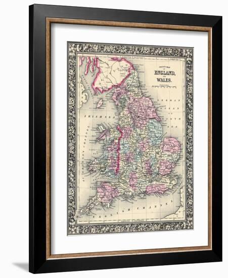 1864, United Kingdom, Europe, England and Wales-null-Framed Giclee Print