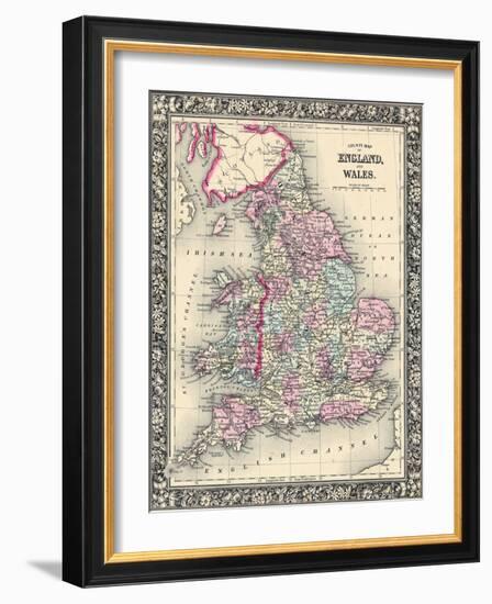 1864, United Kingdom, Europe, England and Wales-null-Framed Giclee Print